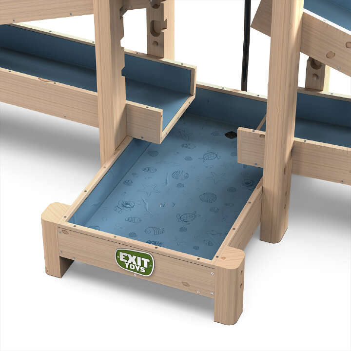 EXIT TOYS Holz Wasserbahn AquaFlow 400